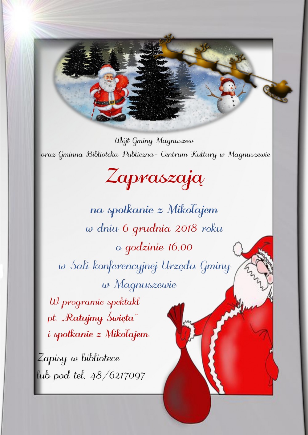 Plakat Mikołaki 2018